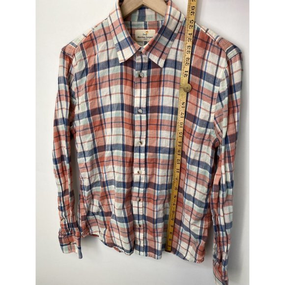 Marine Layer Long Sleeve Button-Down Plaid Shirt - Picture 4 of 6